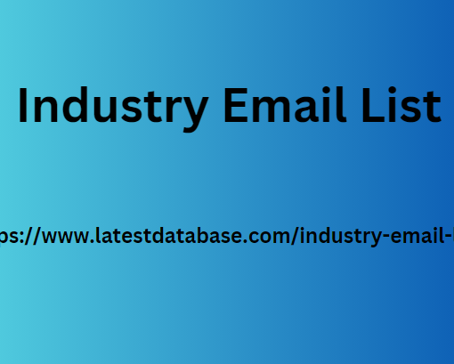 Industry Email List