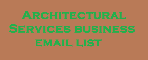 Architectural Services Email Address