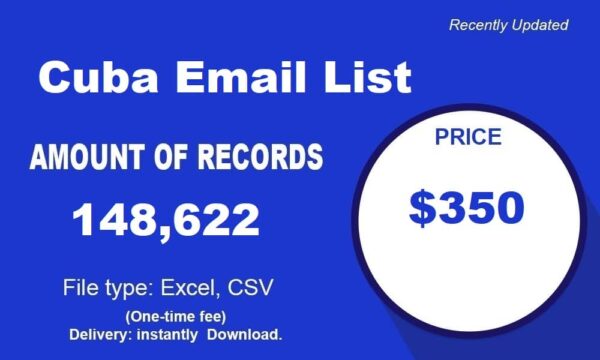 Cuba Email List