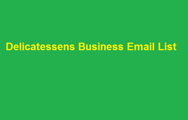 Delicatessens Email Address