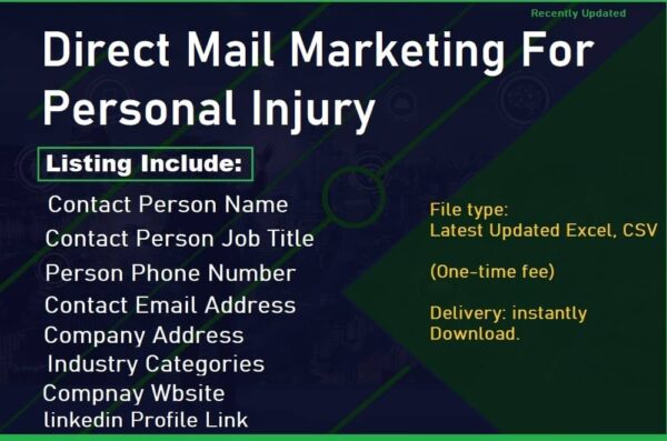 Direct Mail Marketing For Personal Injury