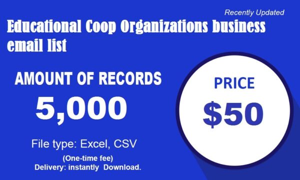 Educational Coop Organizations Email Address