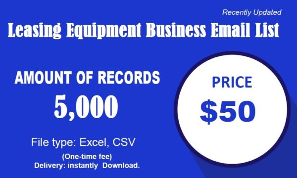 Leasing Equipment Email Address