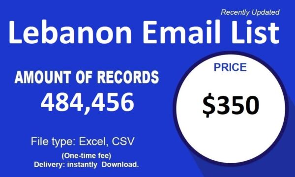 Lebanon Email List