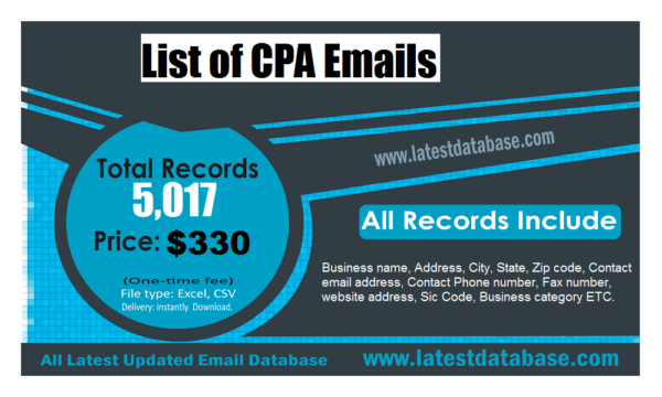 List of CPA Emails