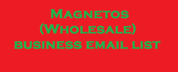 Magnetos (Wholesale) business email list