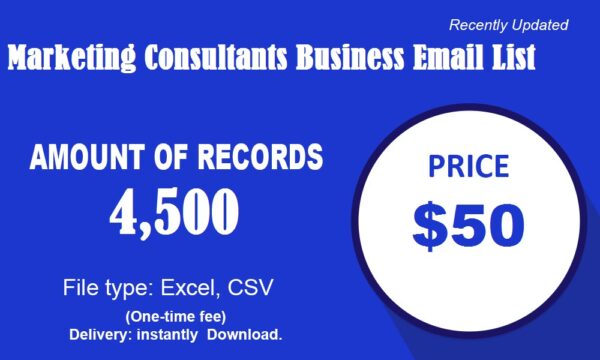 Marketing Consultants Email Address