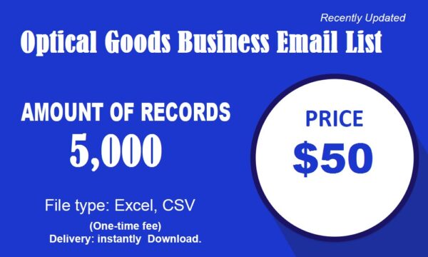 Optical Goods Email Address