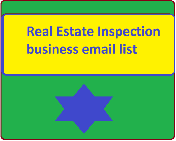 Real Estate Inspection Email Address