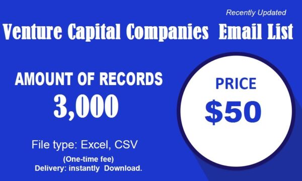 Venture Capital Companies Email Address